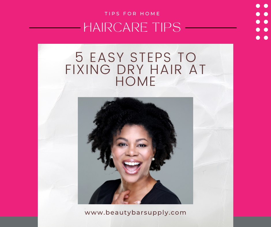 5 Easy Steps to Fixing Dry Hair at Home