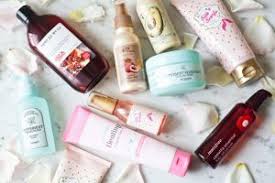 Various hair care products laying on a table