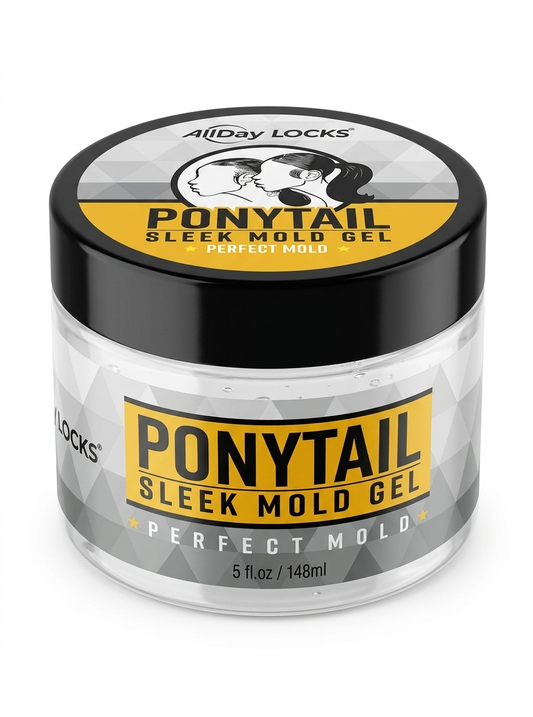 AllDay Locks Ponytail Sleek Mold Gel 5 oz Beauty Bar & Supply