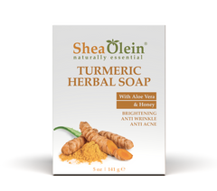 Shea Olein Turmeric Herbal Soap with Aloe Vera &amp;amp; Honey - Beauty Bar & Supply