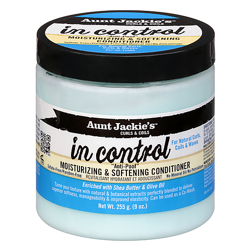 Aunt Jackie&#039;s Curls &amp; Coils In Control Anti-Poof Moisturizing &amp; Softening Conditioner - Beauty Bar & Supply