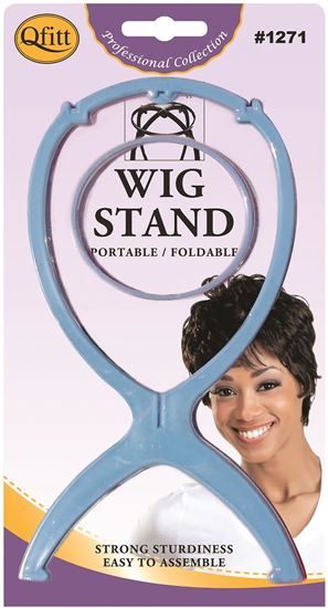 Qfitt Portable/Foldable Wig Stand #1271 - Beauty Bar & Supply