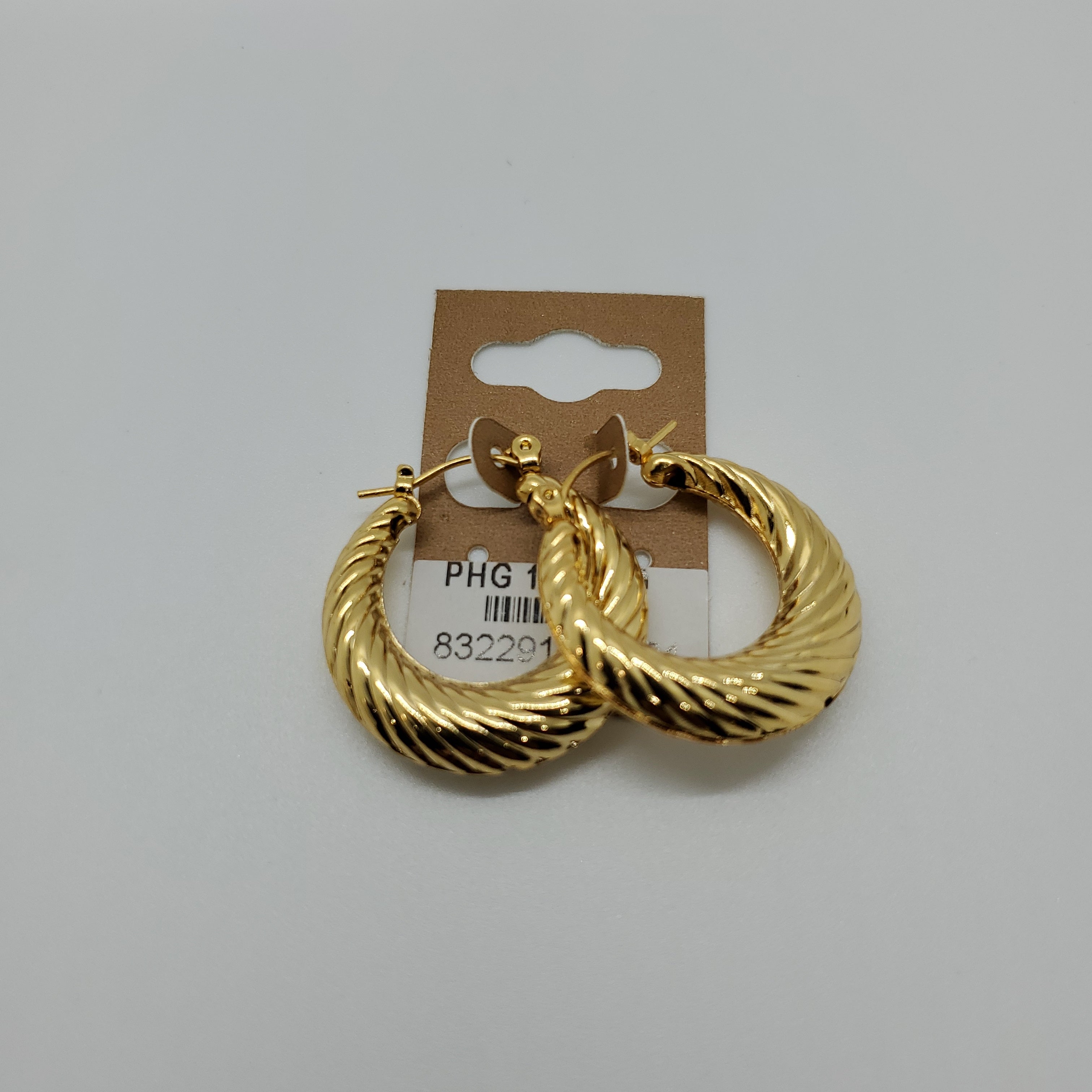 Diva 14 KT.G.F. Pincatch Hoops PHG12 - Beauty Bar & Supply