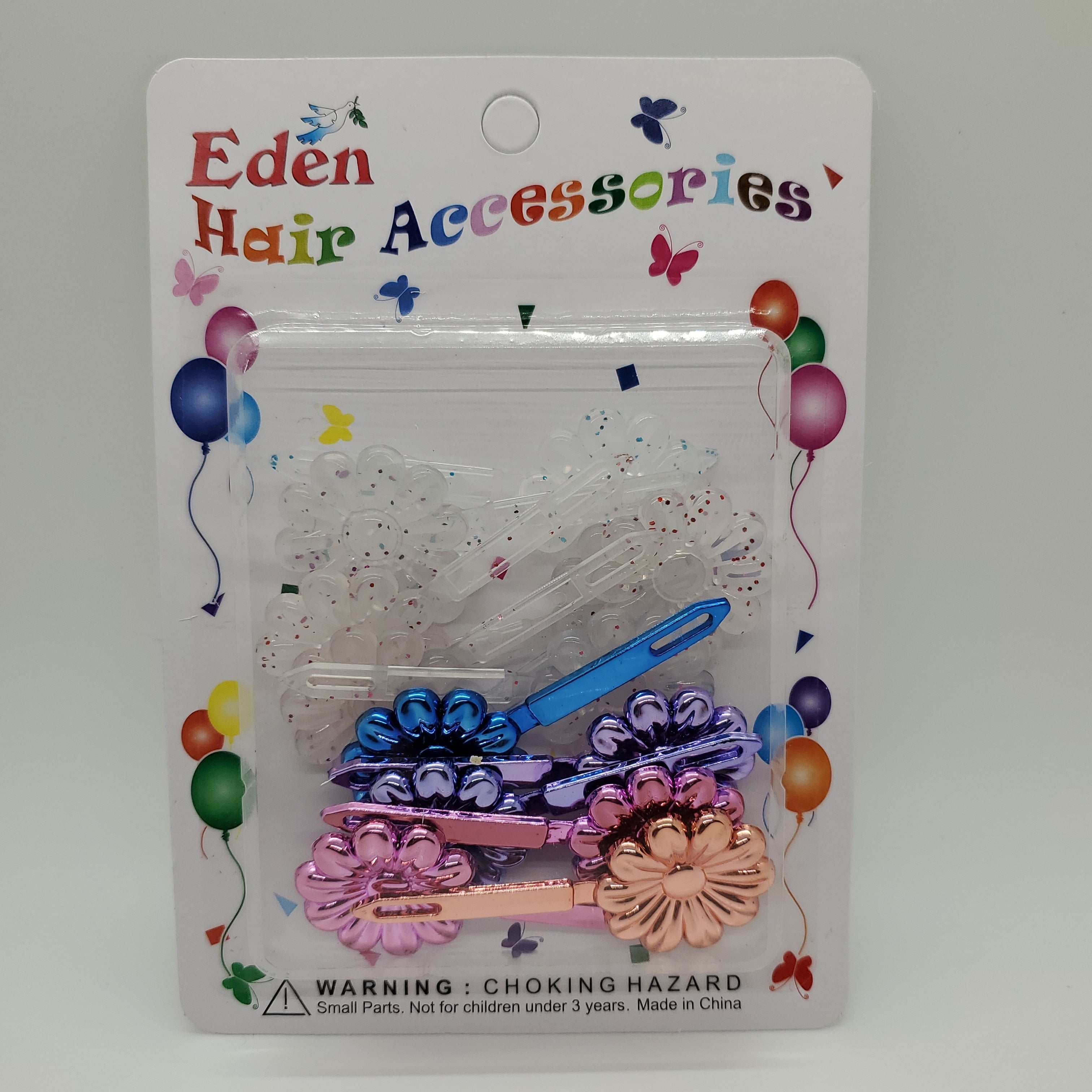 Eden Collections Hair Barrette Sunflower Glitter FB - Beauty Bar & Supply