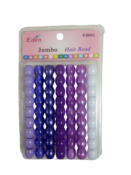 Eden Collection Jumbo Hair Beads-BR63 - Beauty Bar & Supply