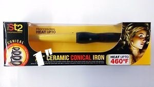 Stella Pro Ceramic Coinical Iron 1&quot; ST2001 - Beauty Bar & Supply
