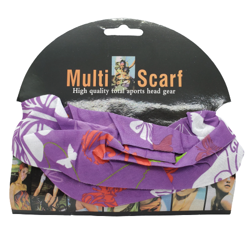 Pastel Collection Floral Multifunctional Headwrap-Assorted Colors - Beauty Bar & Supply