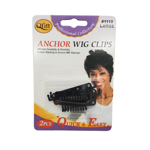 Qfitt Anchor Wig Clips 1112Large