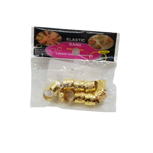 Pastel Collection Big Braid Jewelry-Gold - Beauty Bar & Supply