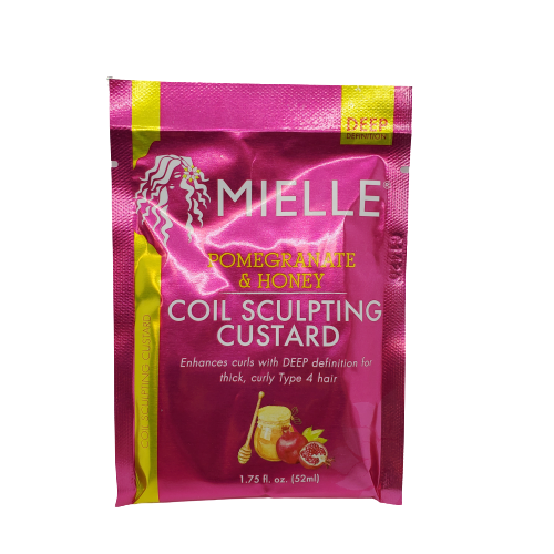 Mielle Organics Pomegranate &amp; Honey Coil Scultping Custard Sample Pack - Beauty Bar & Supply