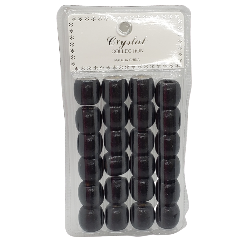 Crystal Collection Faux Wooden Hair Beads - Beauty Bar & Supply