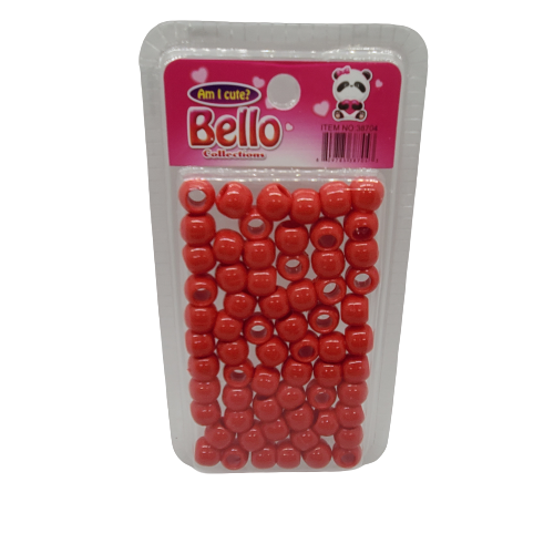 Bello Collection Beads Red #38704 - Beauty Bar & Supply