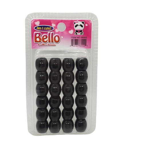 Bello Collections Hair Beads-Black #38902 - Beauty Bar & Supply