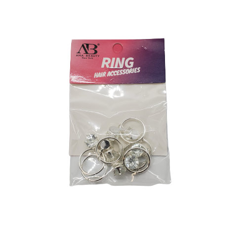 Ana Beauty Accessories Circle with Single Rhinestone Charm ABD0533GS - Beauty Bar & Supply