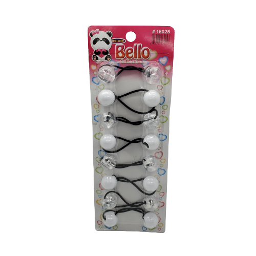 Bello Collection Clear Ball Ponytail #16025 - Beauty Bar & Supply
