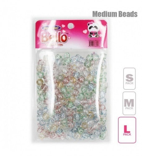 Bello Collections Beads- Transparent 38802-G - Beauty Bar & Supply