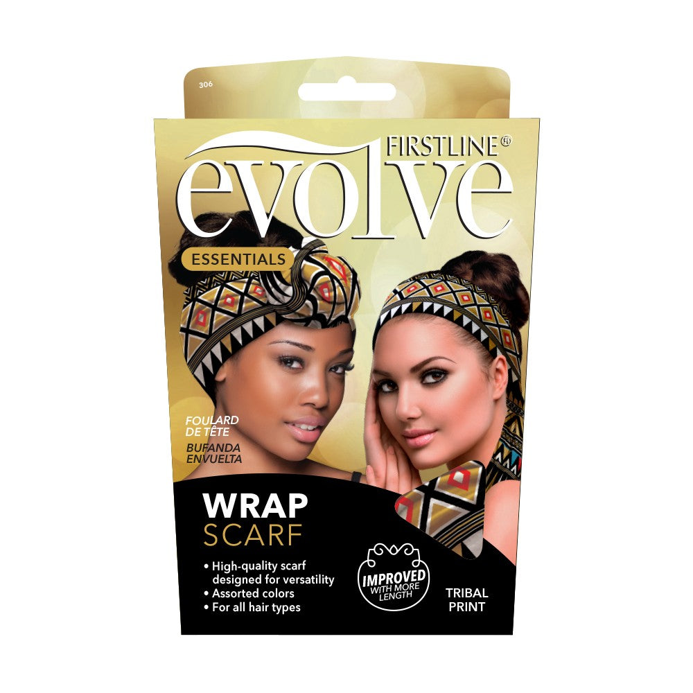 Firstline Evolve Wrap Scarf-Tribal Print - Beauty Bar & Supply