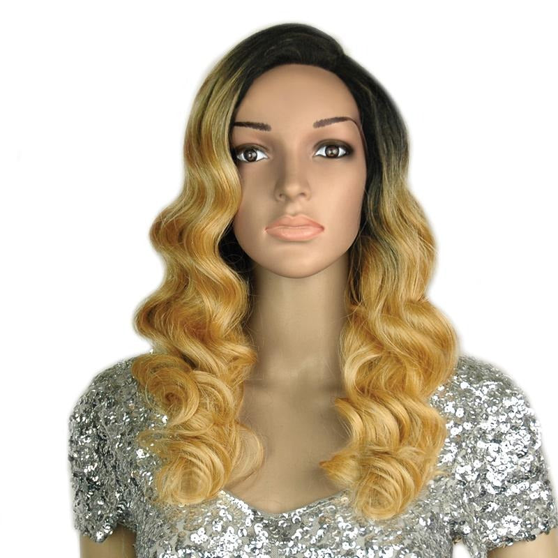 WannaBe Premium Synthetic Lace Front Wig- Mona - Beauty Bar & Supply
