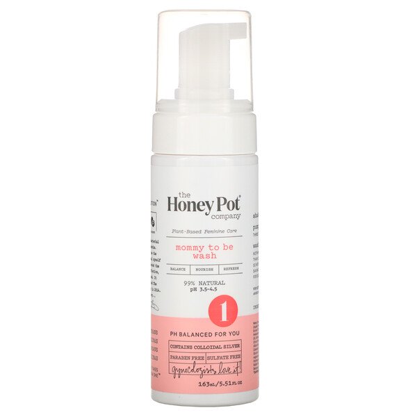 The Honey Pot Company Mommy To Be Foaming Intimate Wash - Beauty Bar & Supply