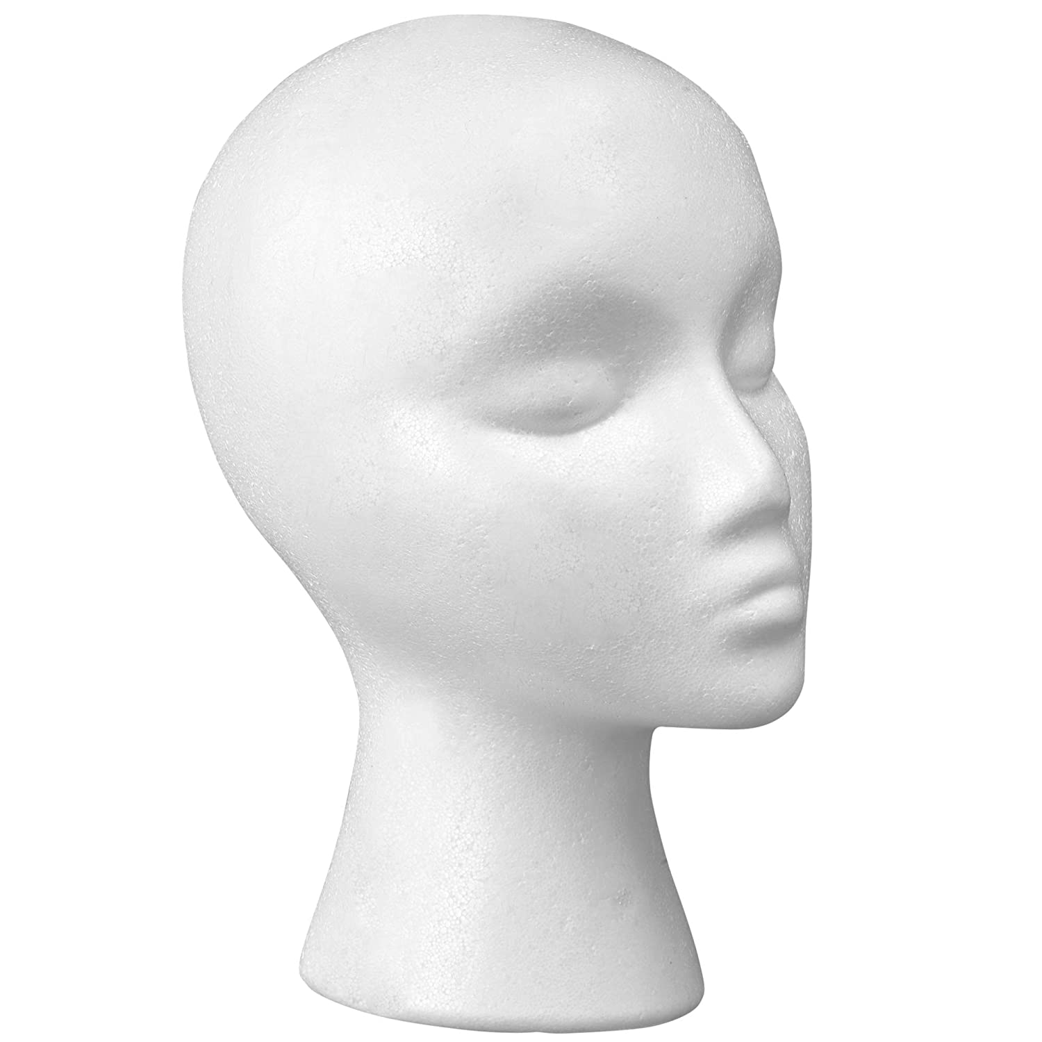 Styrofoam Wig Head - Beauty Bar & Supply