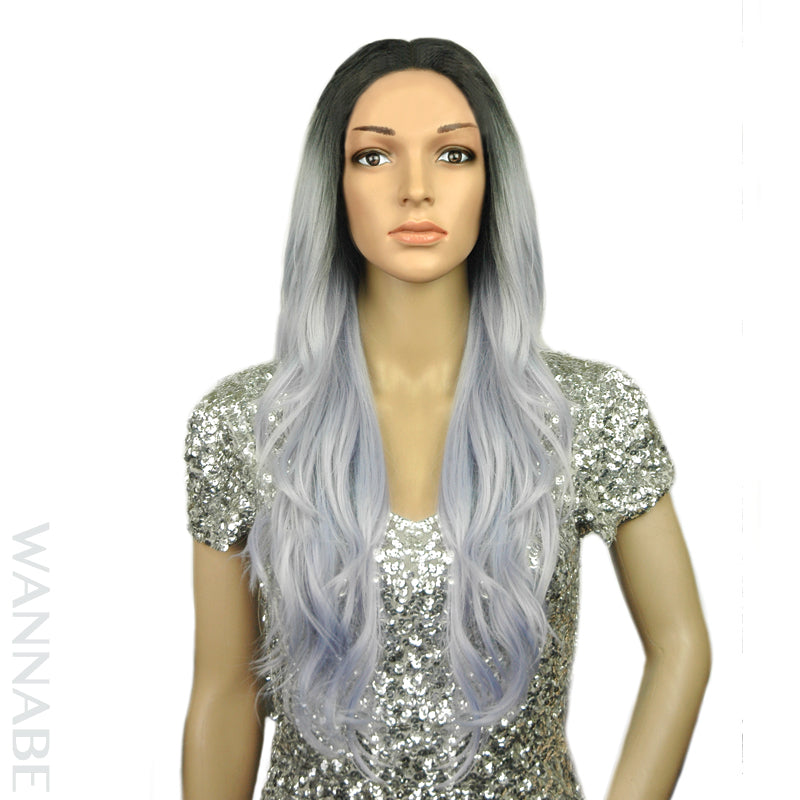 WannaBe Premium Synthetic Lace Front Wig- Crystal - Beauty Bar & Supply