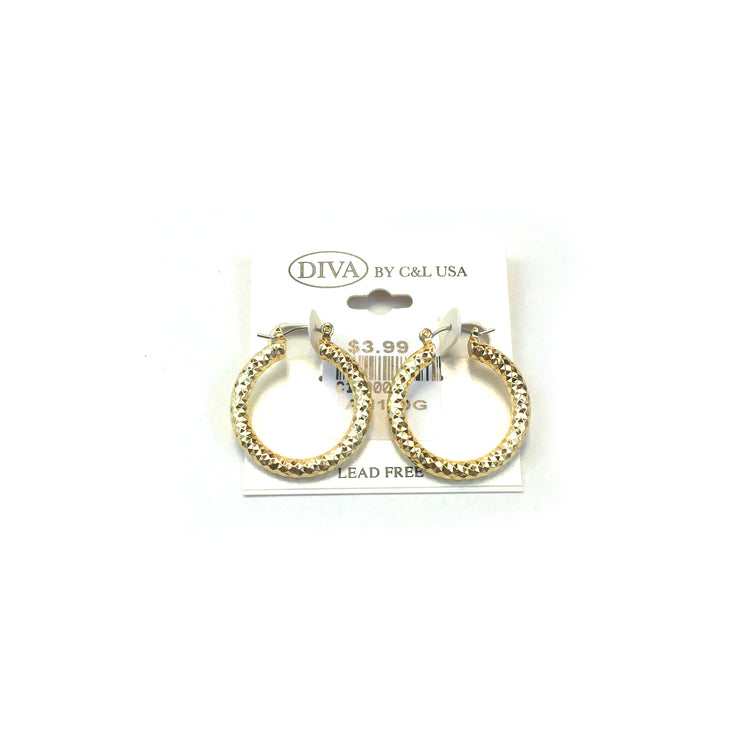 Aluminum Hoop 30G AH130G - Beauty Bar & Supply