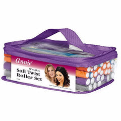 Annie Soft Twist Roller Set 10&quot; Long/42 pieces #1195 - Beauty Bar & Supply