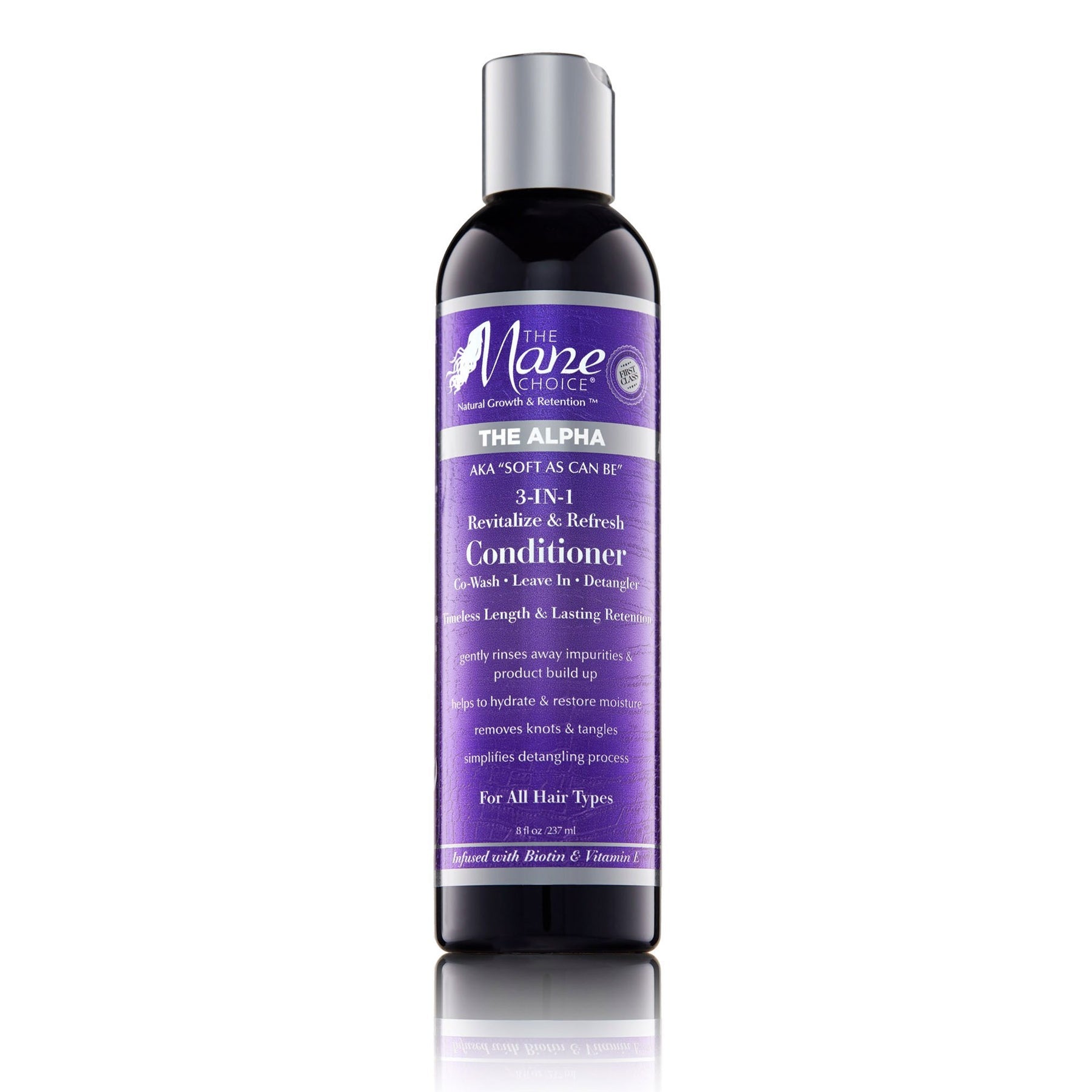 The Mane Choice The Alpha Soft As Can Be Revitalize &amp; Refresh 3-in-1 Co-Wash, Leave In, Detangler - Beauty Bar & Supply