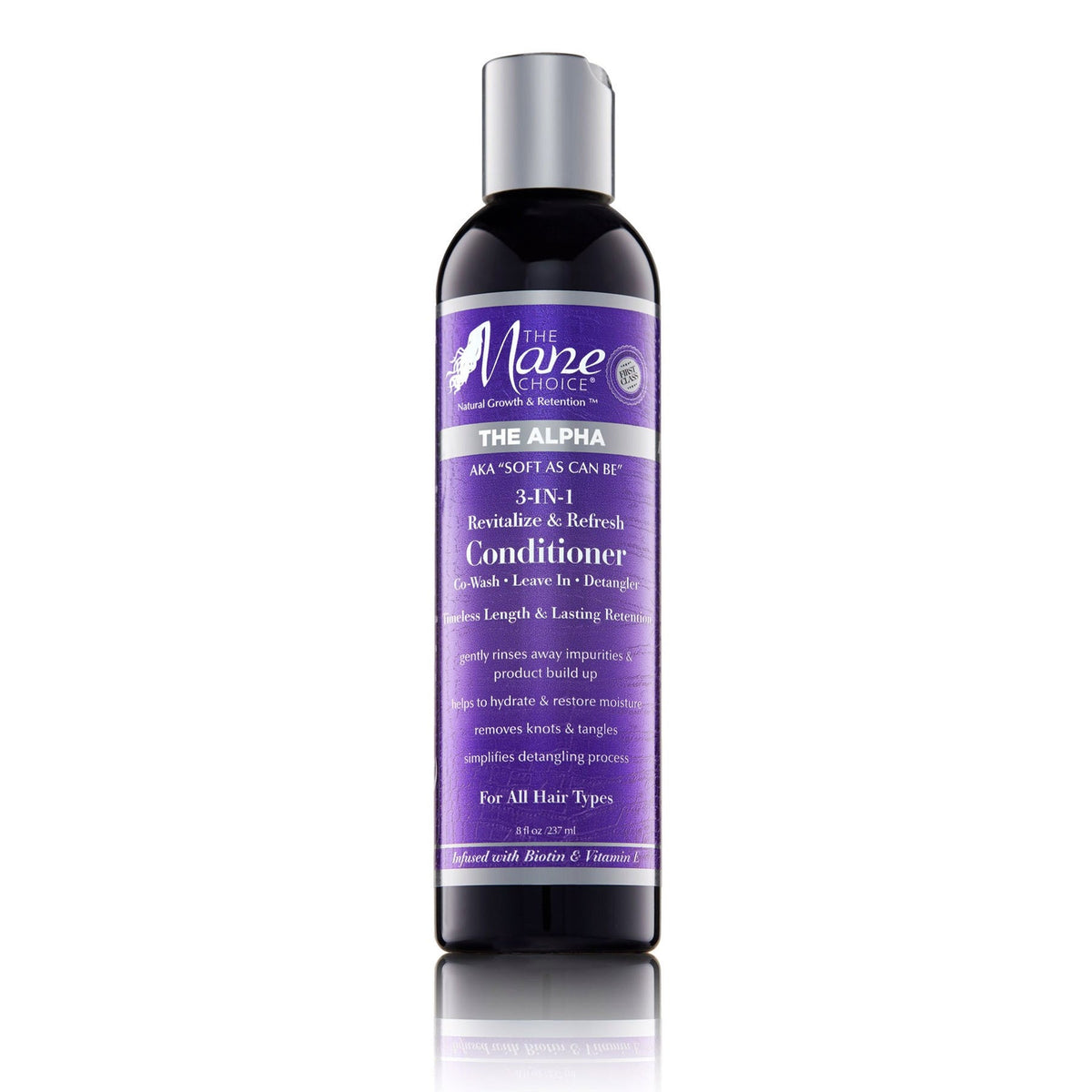 The Mane Choice The Alpha Soft As Can Be Revitalize &amp; Refresh 3-in-1 Co-Wash, Leave In, Detangler - Beauty Bar & Supply