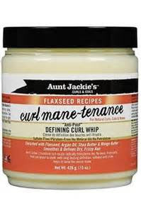Aunt Jackie&#039;s Curls &amp; Coils Flaxseed Recipes Curl Mane-Tenance Defining Curl Whip - Beauty Bar & Supply