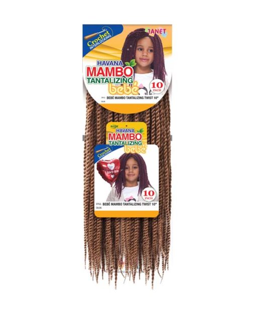 Janet Collection Bebe Mamo Tantalizing Twist 10&quot; - Beauty Bar & Supply