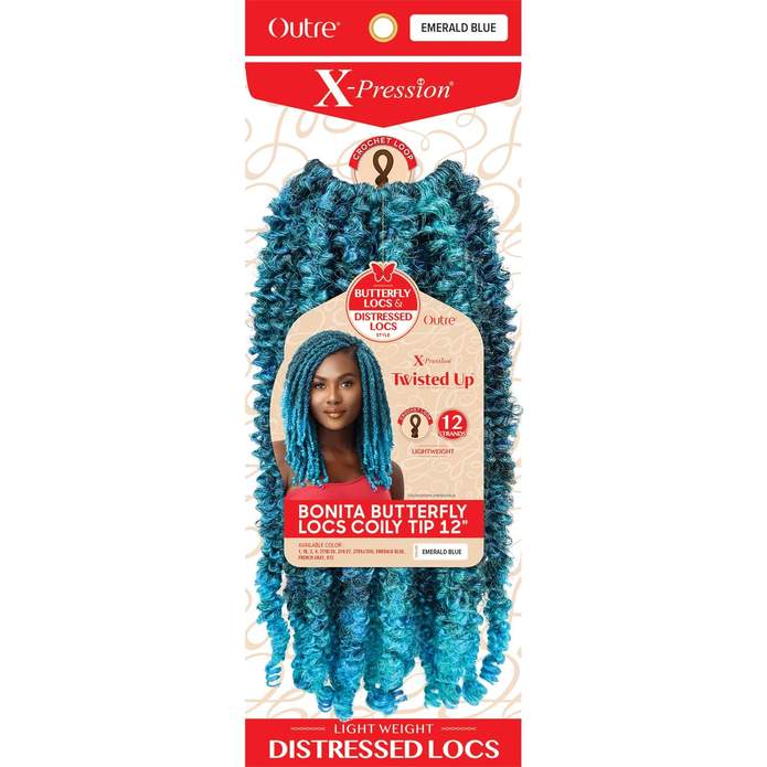 Outre Bonita Butterfly Locs Coily Tip 12&quot; - Beauty Bar & Supply