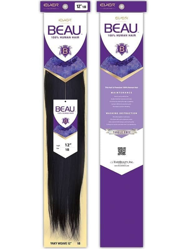 EVER COLLECTION BEAU 100% HUMAN WEAVING HAIR 12&quot; - Beauty Bar & Supply