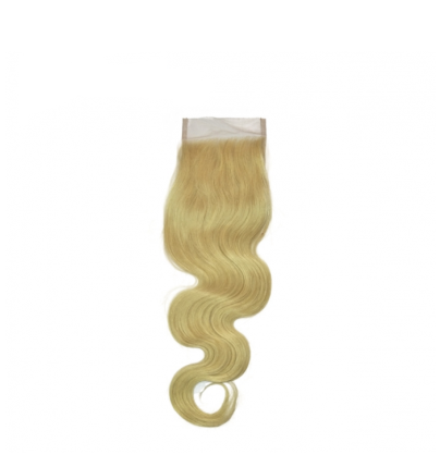 Lx Hair Collection Brazilian Blonde Body Wave Human Hair Grade 8 Lace Closure - Beauty Bar & Supply