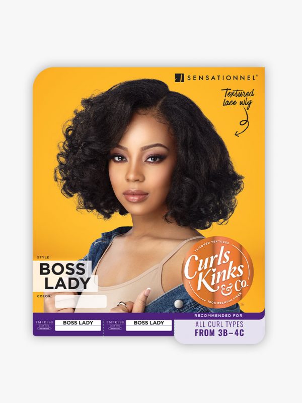 Sensationnel Curls Kinks &amp; Co Synthetic Lace Front Wig-Boss Lady - Beauty Bar & Supply