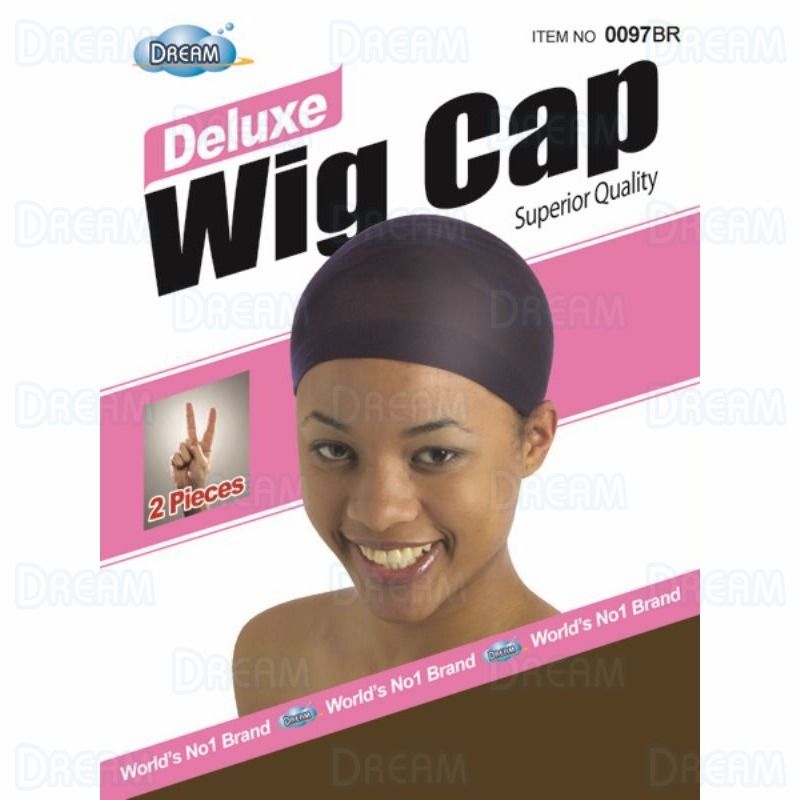 Black Wig Cap