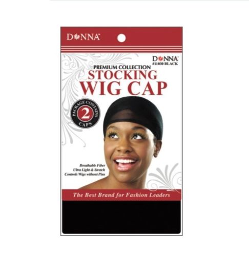 Donna Stocking Cap Black #11030 - Beauty Bar & Supply