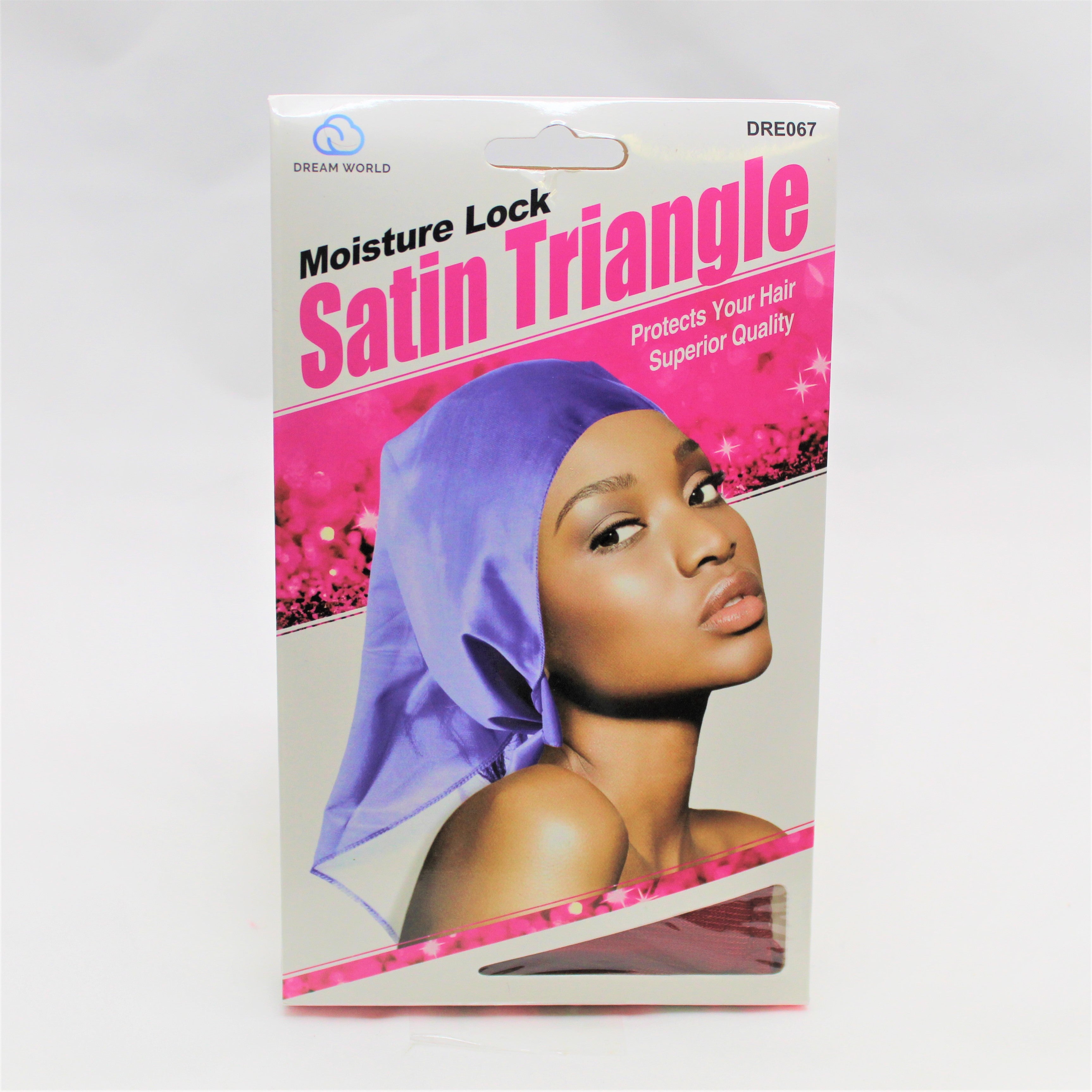 Dream World Moisture Lock Satin Triangle Scarf - Beauty Bar & Supply