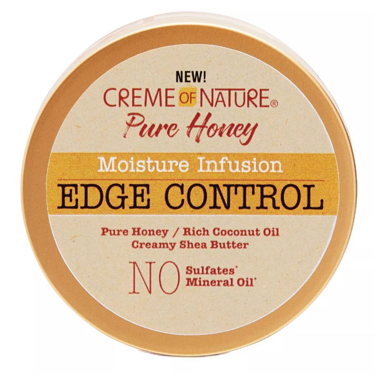 Creme of Nature Pure Honey Moisture Infusion Edge Control - 2.25 fl oz - Beauty Bar & Supply