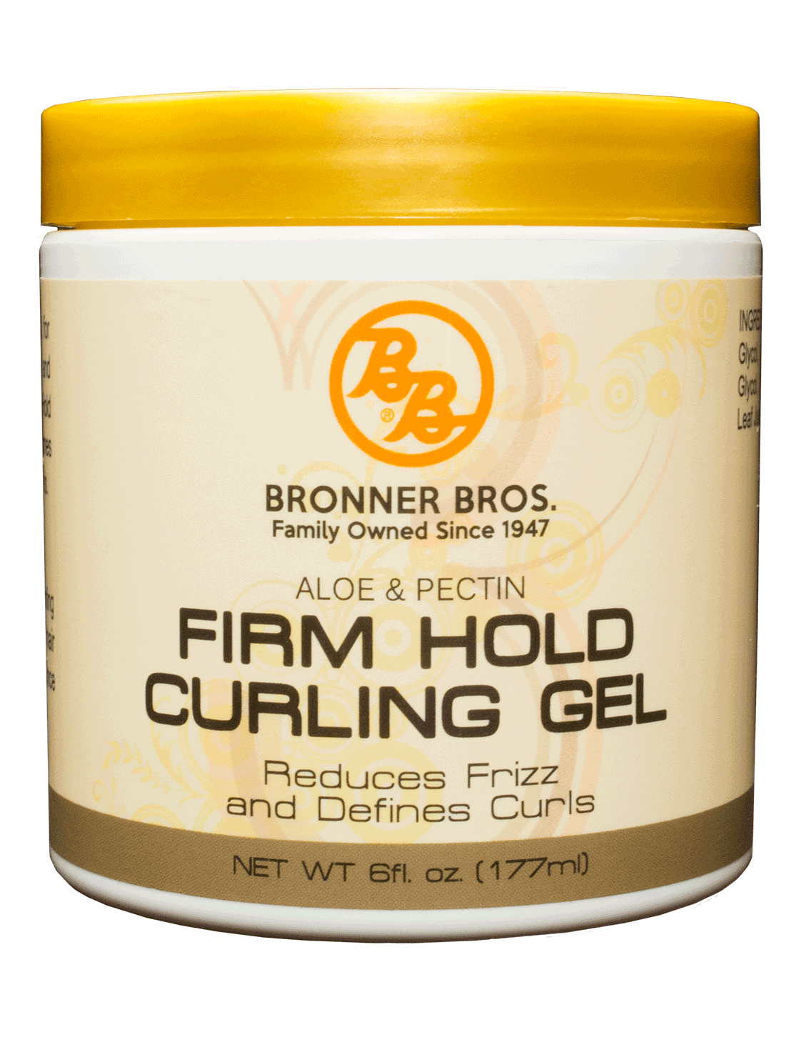 Bronner Brothers Aloe &amp; Pectin Firm Hold Curling Gel - Beauty Bar & Supply