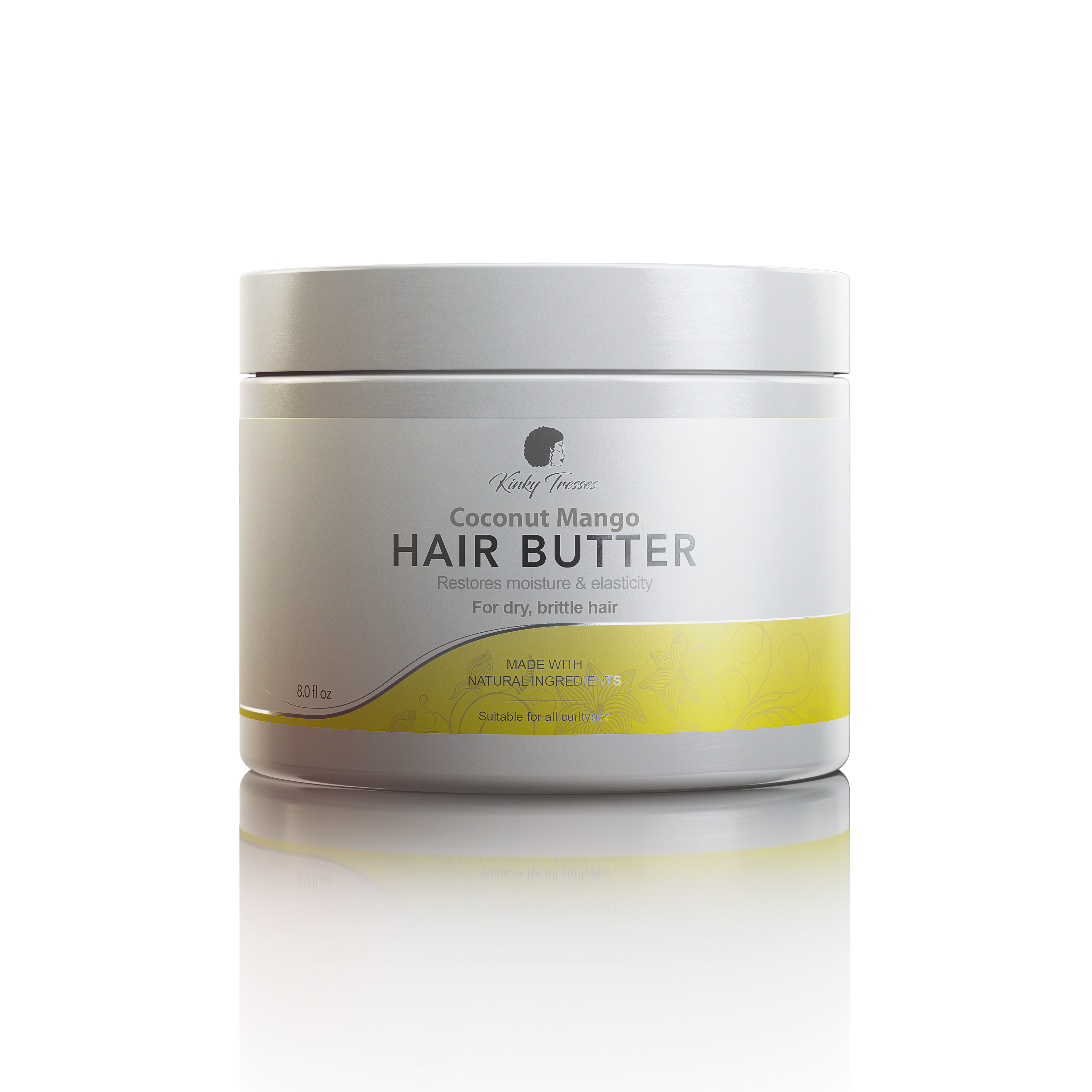 Kinky Tresses Coconut Mango Hair Butter - Beauty Bar & Supply