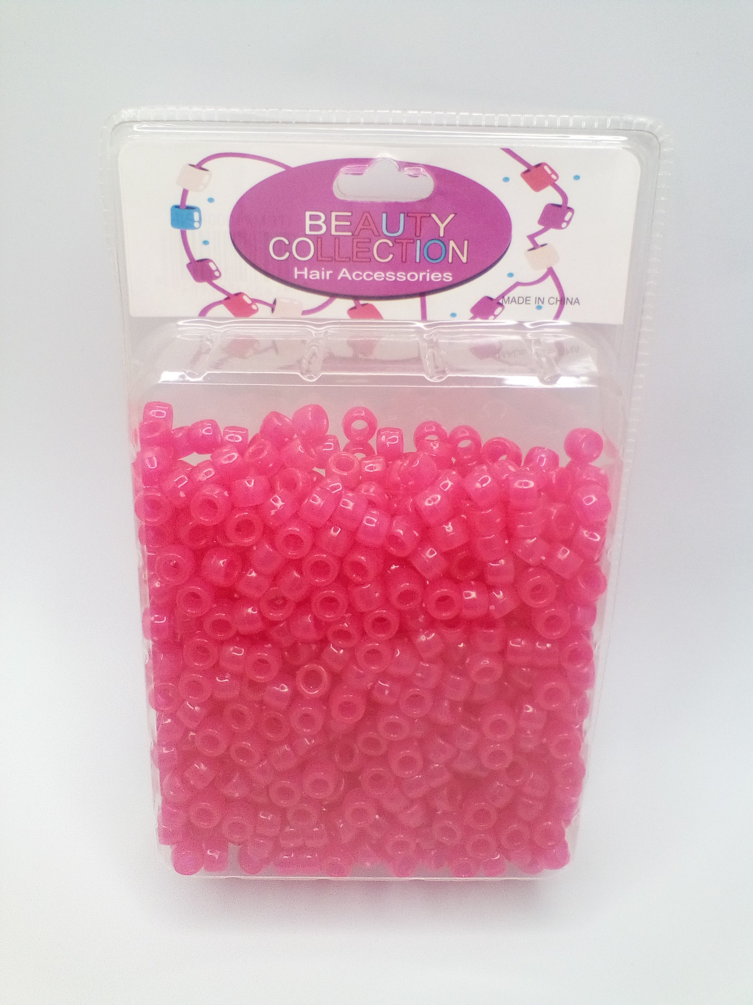 Beauty Collection Round Bead 1000ct Hot Pink - Beauty Bar & Supply