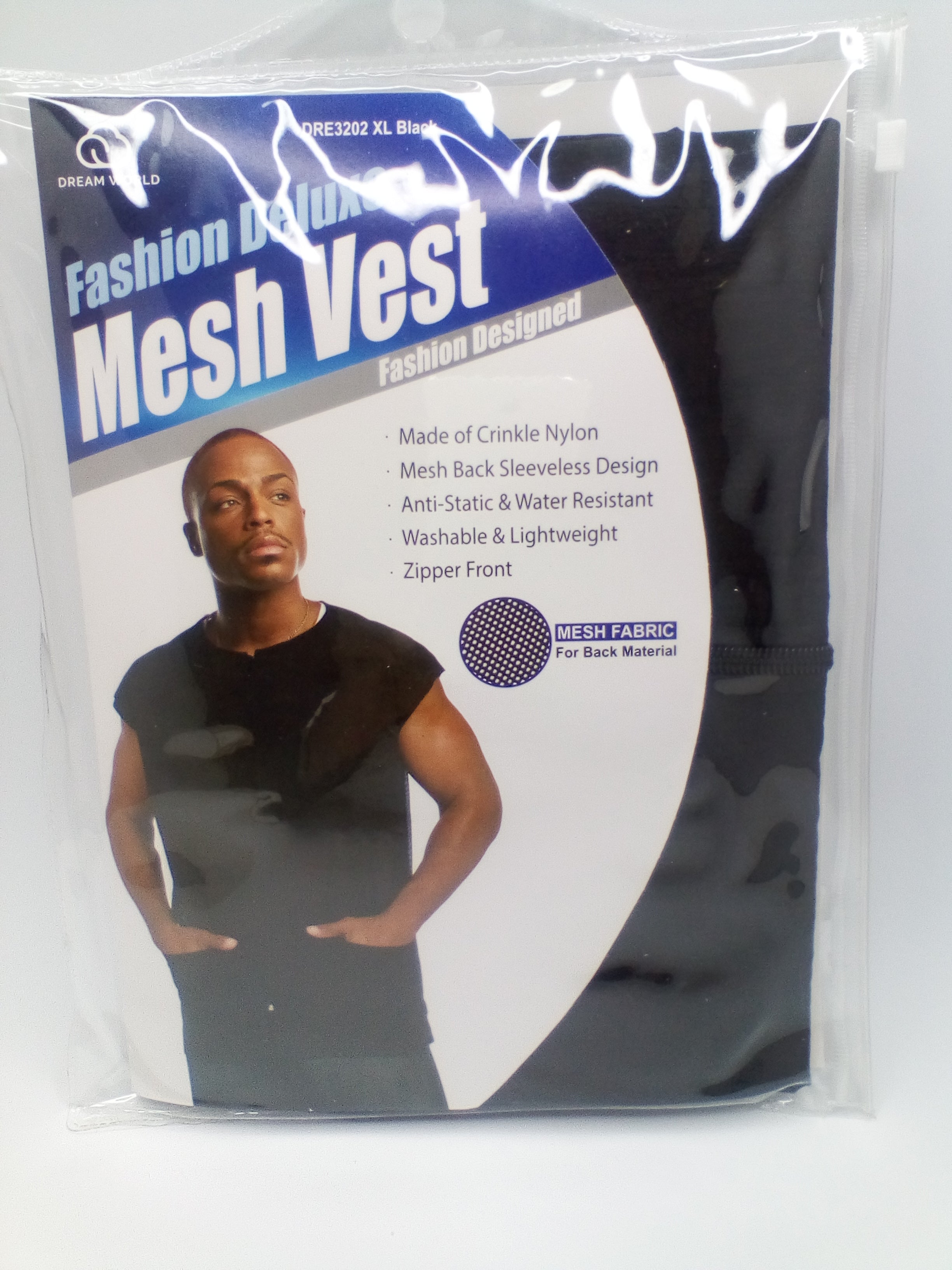 Dream Deluxe Mesh Vest DRE3202XL - Beauty Bar & Supply