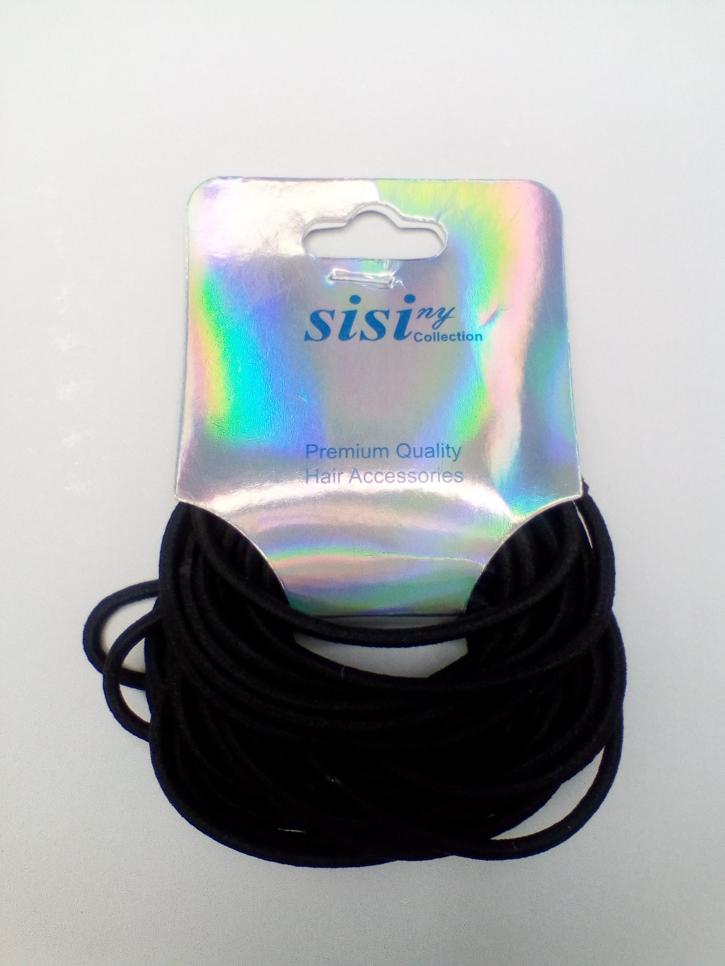 SiSi Collection Elastic Bands-Blk Small - Beauty Bar & Supply