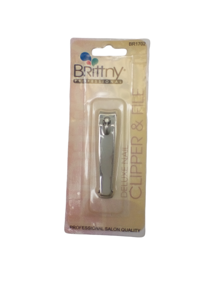Brittny Nail Clipper &amp; File - Beauty Bar & Supply