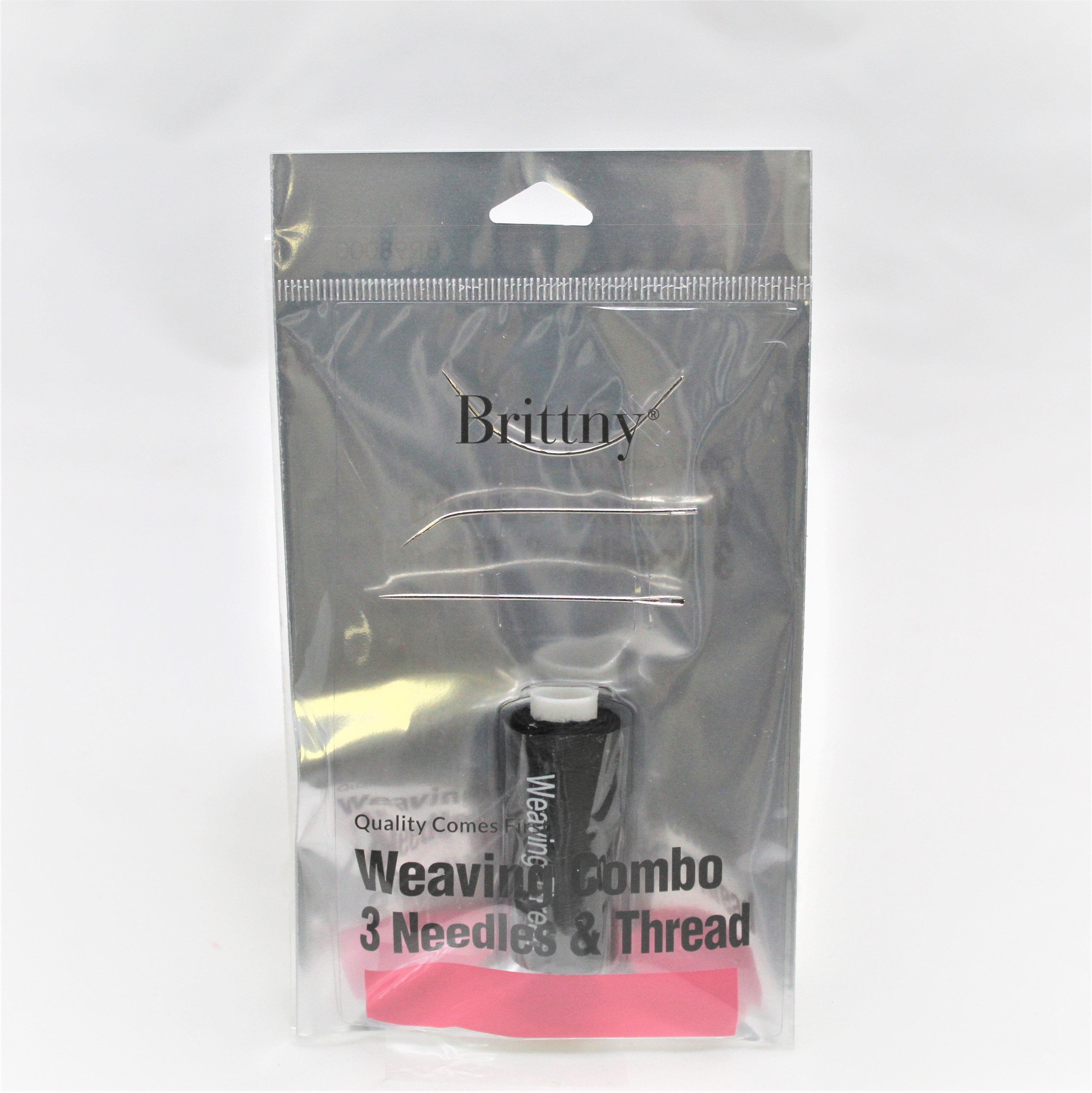 Brittny Weaving Thread Combo with Needle - Beauty Bar & Supply
