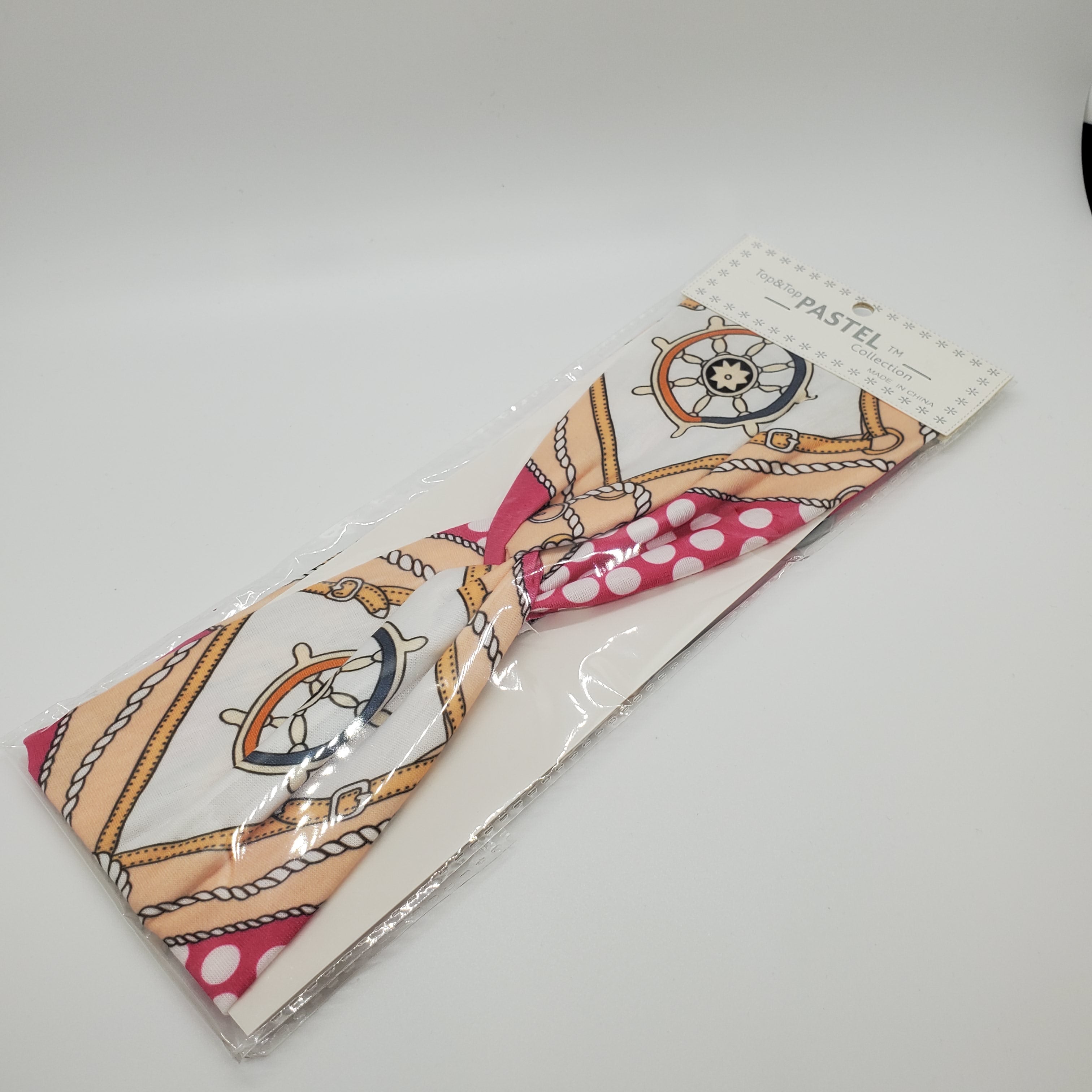 Pastel Collection  Nautical Theme Fabric Headband - Beauty Bar & Supply