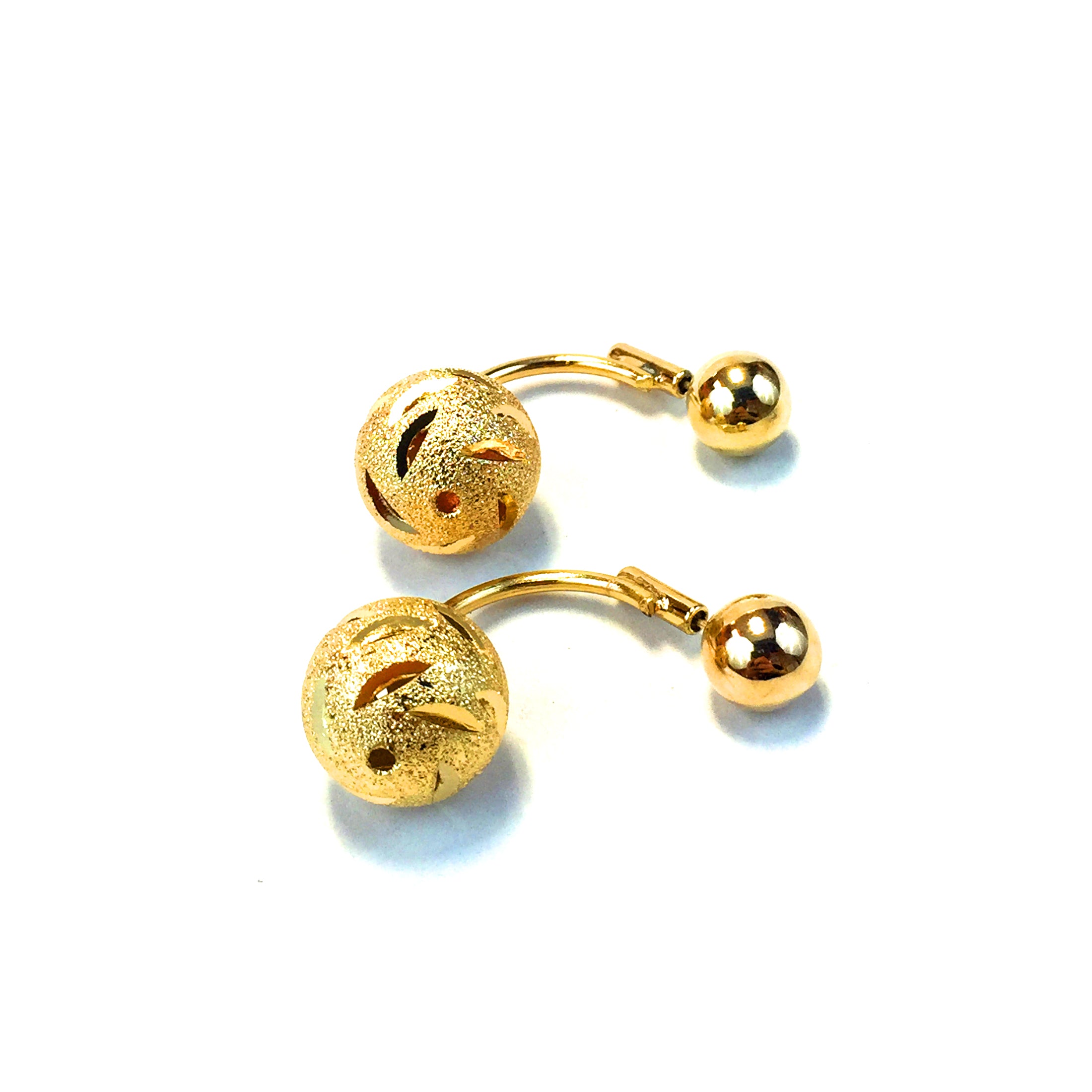 Diva Fab Rihanna Ball Earrings RHN49 - Beauty Bar & Supply