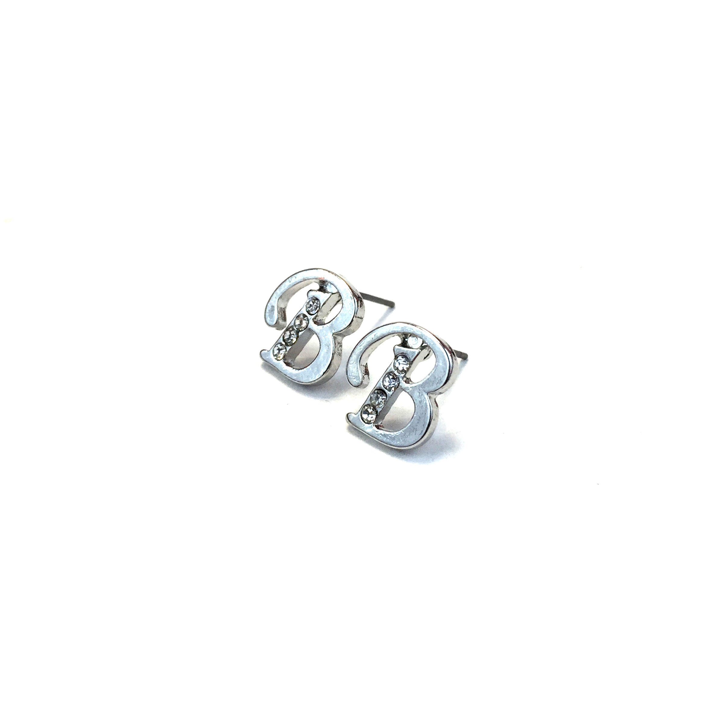 Diva Name Initial Earrings IEBS - Beauty Bar & Supply