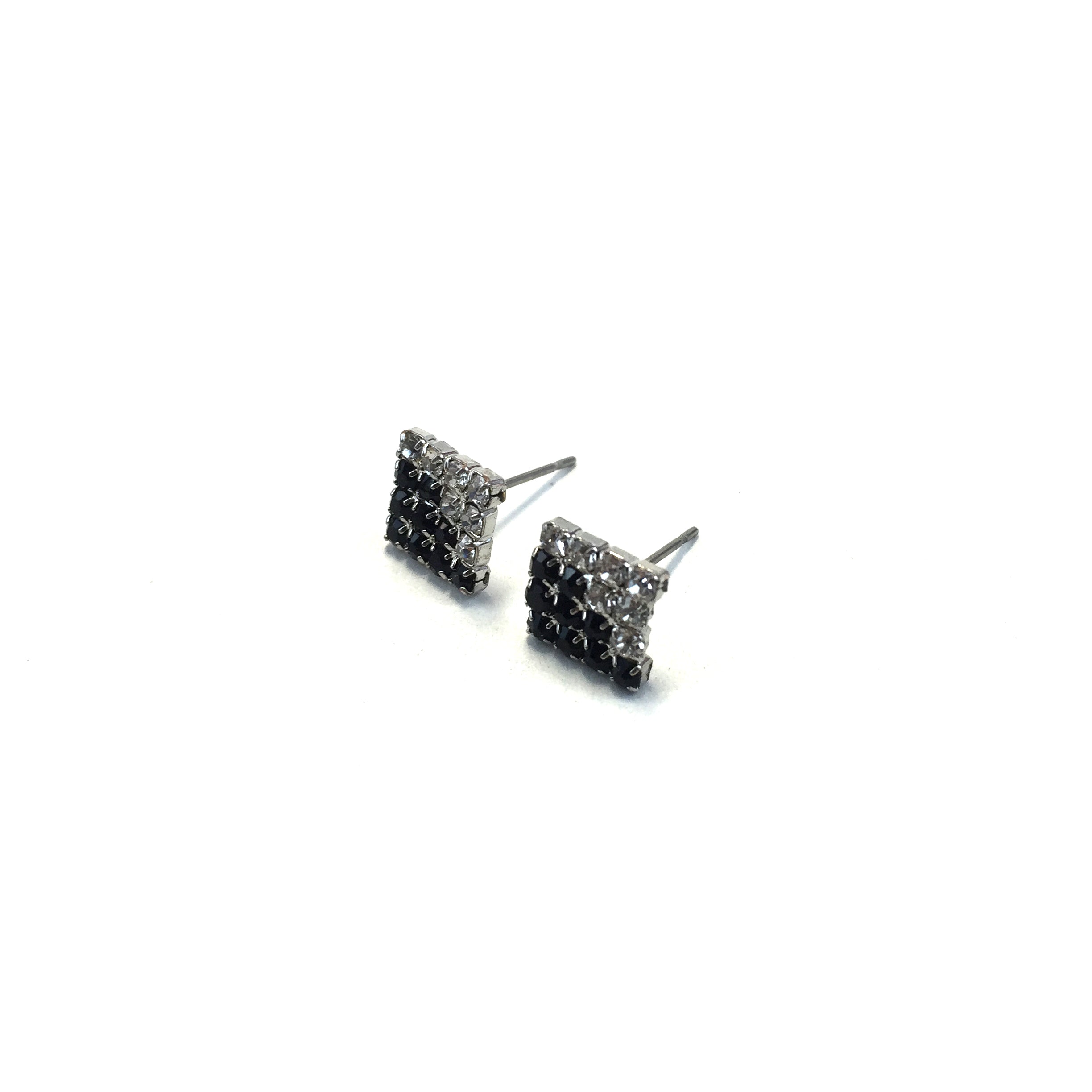Diva Fab Micro Pave Earrings NMP12-BS - Beauty Bar & Supply